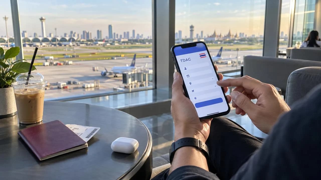 TDAC 2026: как заполнить электронную въездную карту Таиланда