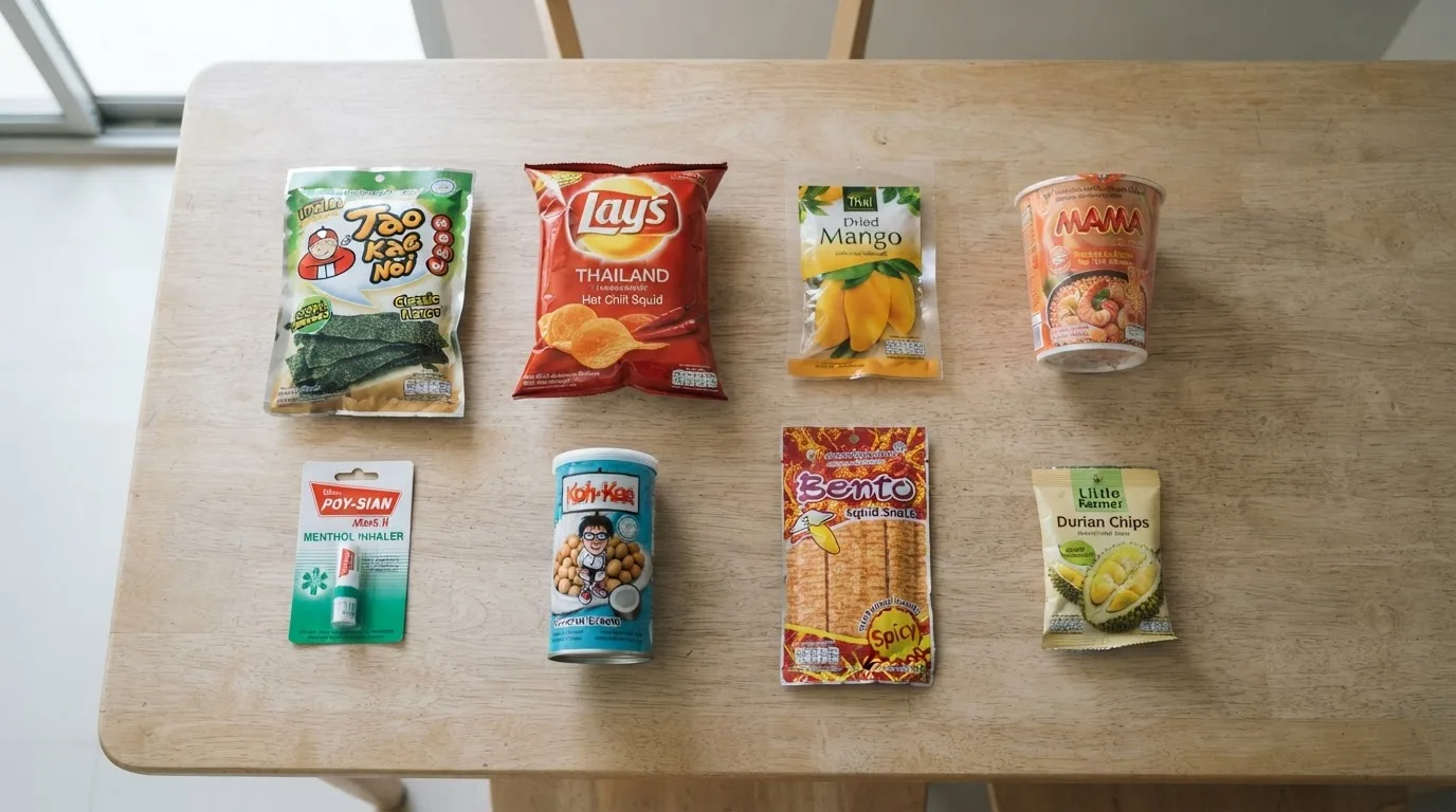 Что увезти из тайского 7-Eleven — снеки, лапша том-ям и бальзамы