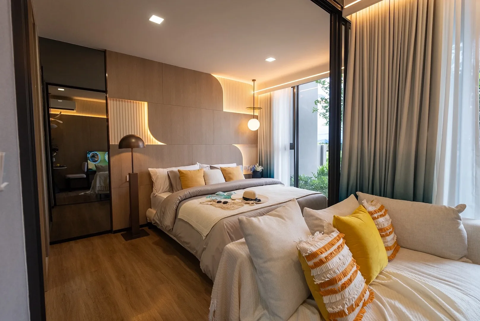 Планировка «1 спальня», Aquarous Jomtien Pattaya