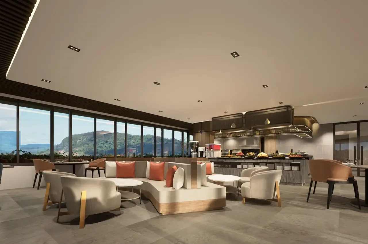 Ресторан для резидентов CityGate De Phuket с панорамным остеклением, Камала, Пхукет