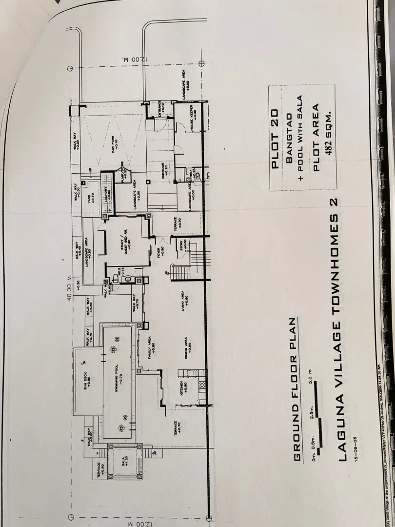Планировка «4 спальни, дом 400 м², участок 400 м²», Laguna Village