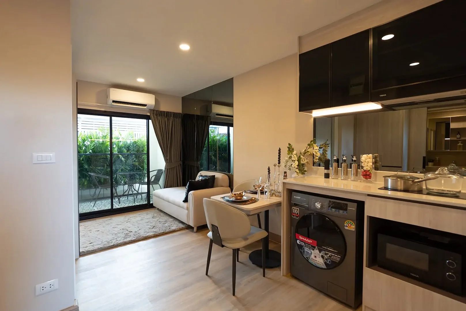 Планировка «1 спальня», The Indeed Condo Pattaya