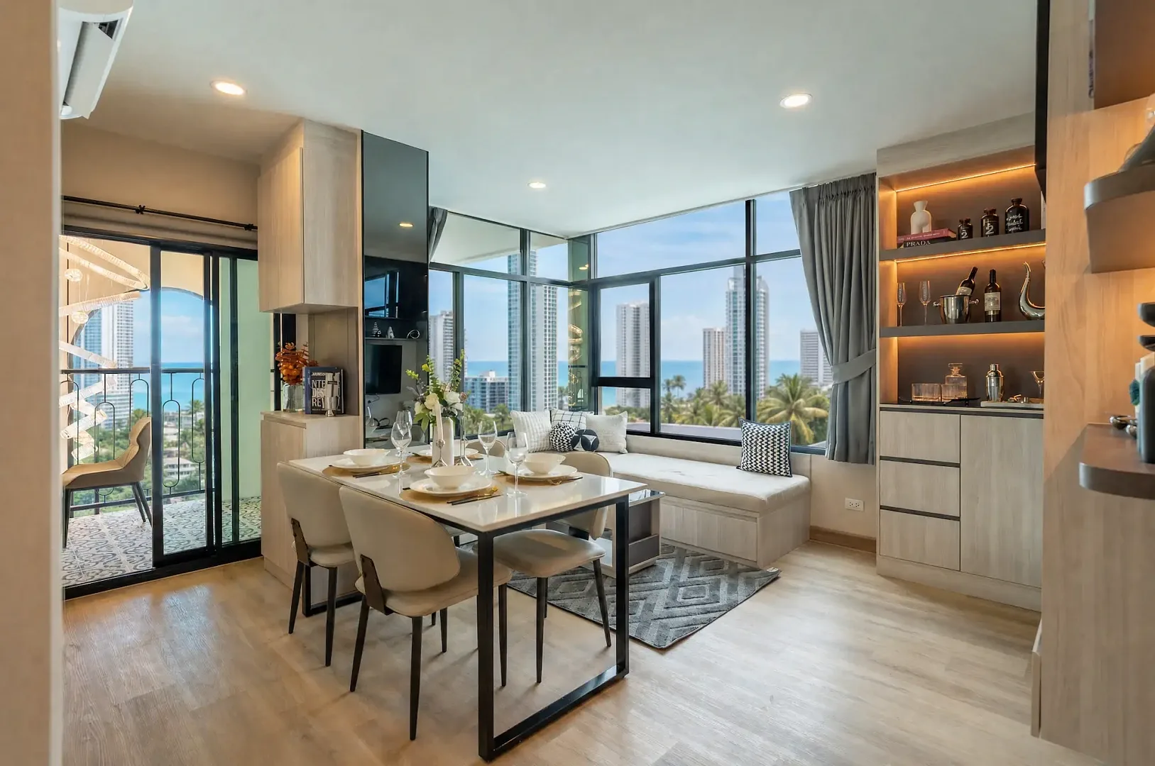 Планировка «2 спальни», The Indeed Condo Pattaya
