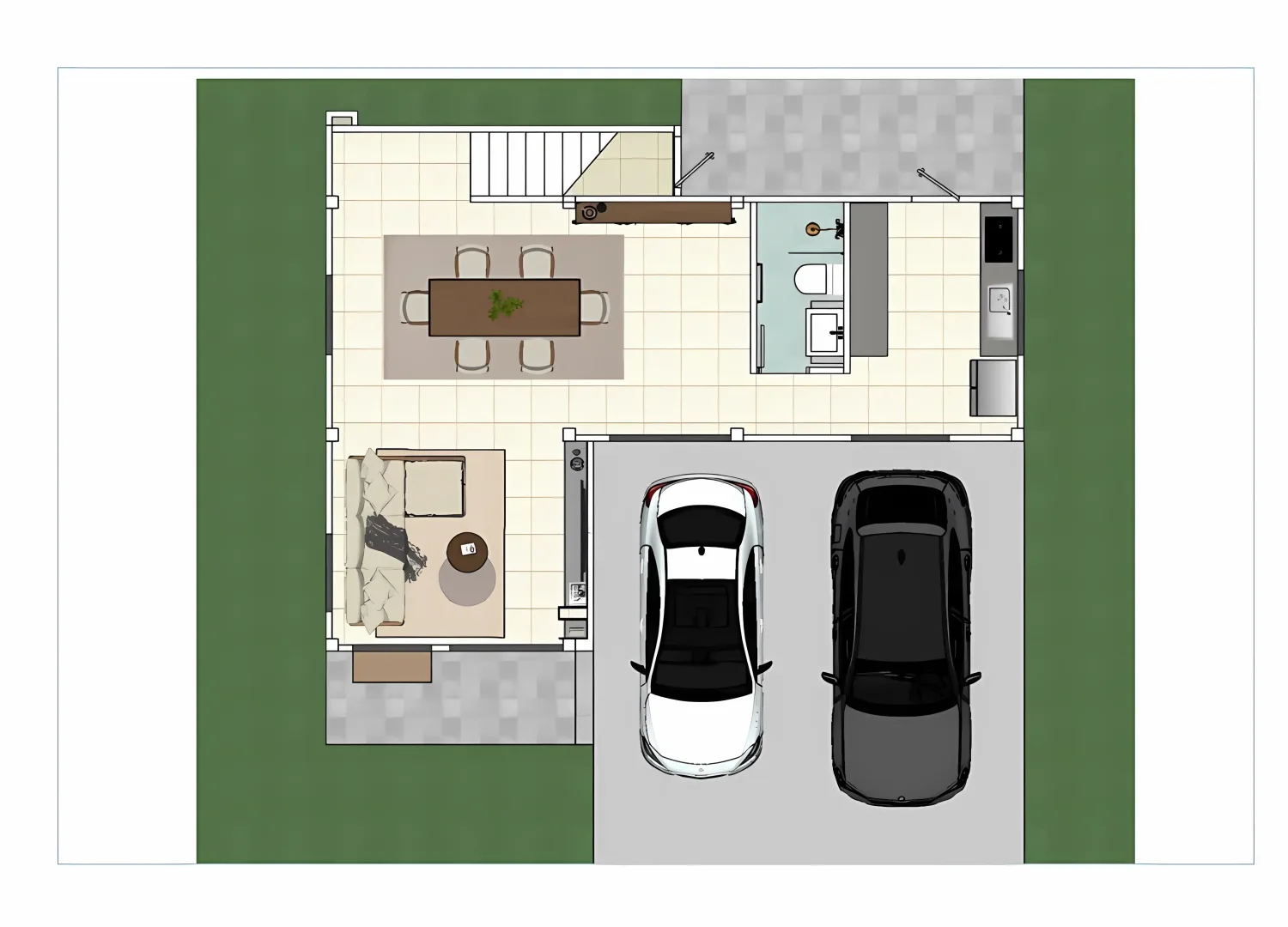 Планировка «Cedar — 3 спальни, 3 санузла», Tropical Village 3 Huay Yai